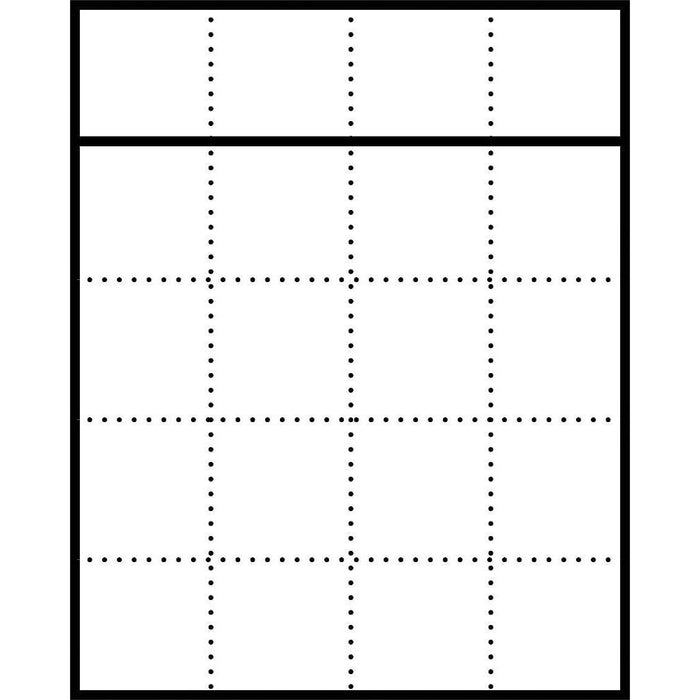 Siedle&amp;Söhne - Montageelement für Türstation Briefkasten-Gehäuse AP BGA 611-4/5-0 W ws  − 1 Stück
