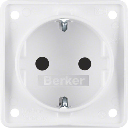 Berker - Steckdose Schuko-Steckd.pws 947792502 m.Steckklemmen