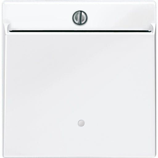 Merten - Abdeckung/Bedienelement für Installationsschalterprogramme Card-Schalter pws/gl 315619 beleuchtbar