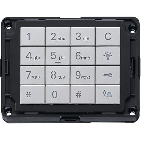 Busch-Jaeger - Funktionsmodul für Türkommunikation Tastaturmodul 83171-660-101 edelstahl