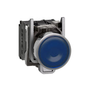Schneider Electric - Drucktaster, Komplettgerät Leuchtdrucktaster bl XB4BW36M5 LED-Modul,230V,1S,1Ö