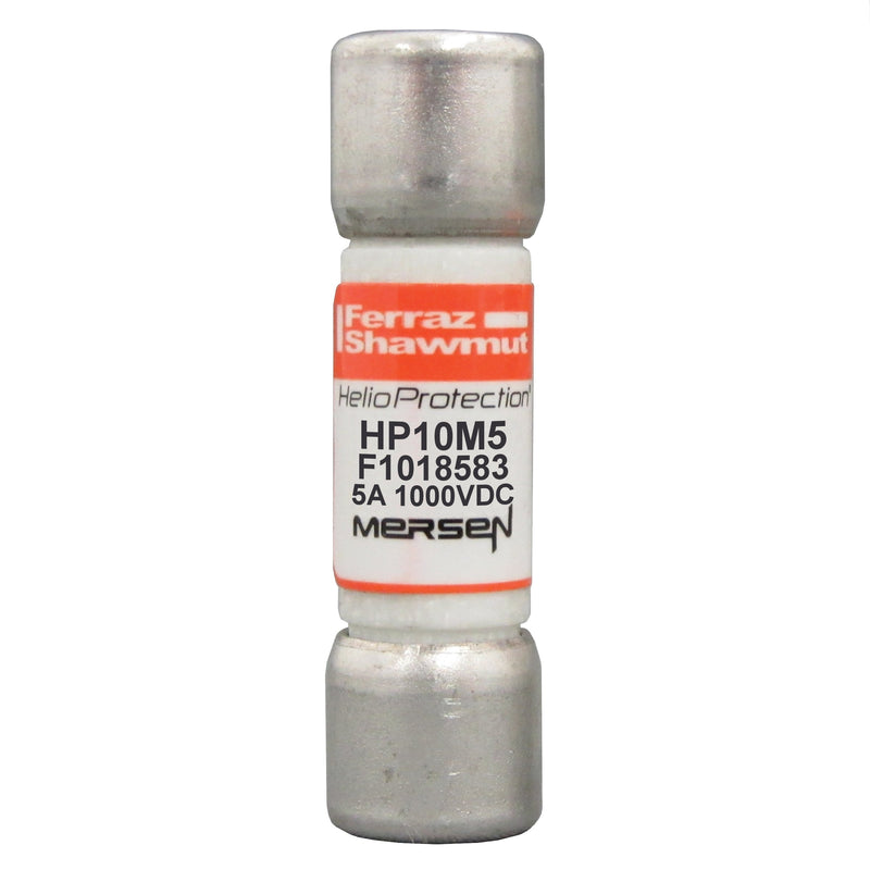 Mersen - Zylindrische Sicherung Sicherungseinsatz zylindr. HP10M5 gPV 10x38 5A − 10 Stück
