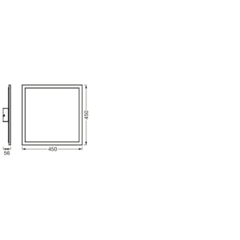 Ledvance - Decken-/Wandleuchte LED-Panel PLANON#4058075650152 WiFi
