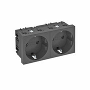 OBO Bettermann - Steckdose 0 Grad, 2-fach STD-D0 SWGR2 Schutzkontakt