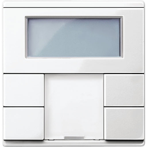 Schneider Electric - Bussystem-Mehrfach Bediengerät Taster 2fach plus MTN6212-0319 Raumtemp.-Regler