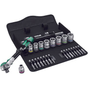 Wera - Steckschlüsselset Speed-Knarrensatz 004046 3/8"-Antrieb 29-tlg
