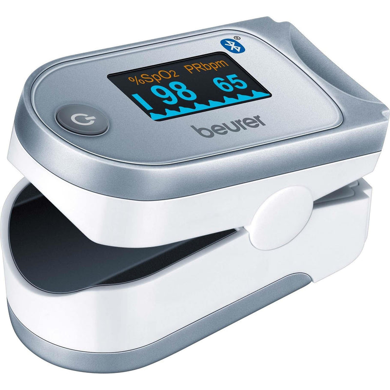 Beurer - Körperpflegegerät Pulsoximeter PO 60 BT Bluetooth − 4 Stück