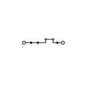 WAGO - Durchgangs-Reihenklemme 2-Leiter-Durchgangsklemme 2002-1902 2,5mm² − 50 Stück