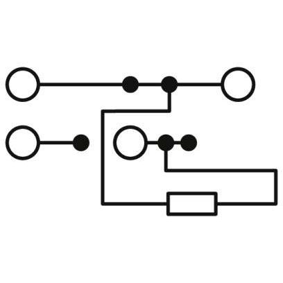 Phoenix Contact - Initiator/Aktor-Reihenklemme Initiatoren-/Aktorenklemme PTIO 1,5/S/3#3209034 − 50 Stück