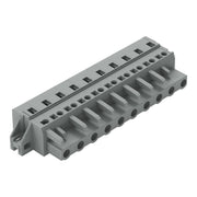 WAGO - Kabelsteckverbinder für Leiterplattensteckverbinder 1-Leiter-Federleiste 231-210/031-000 CAGECLAMP,2,5 mm²,gr − 25 Stück