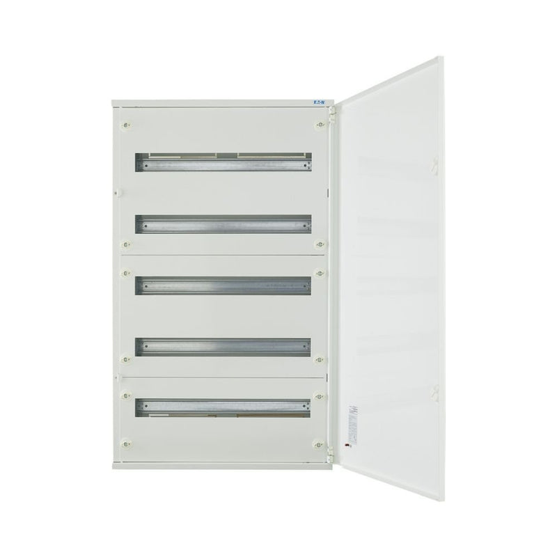 Eaton - Installationskleinverteiler Oberputz Flachverteiler BF-O-5/120-A komplett 5 Rei. Weiß