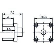 Telegärtner - Koax-Steckverbinder Kabeldirektanschluß LTP SN 100021306 G11(RG-405/U) − 5 Stück