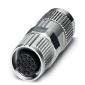 Phoenix Contact - Rundsteckverbinder, feldkonfektionierbar (Industriesteckverbinder) Steckverbinder SACC-FS-17PCON SCO 17-polig Bu/ger M12