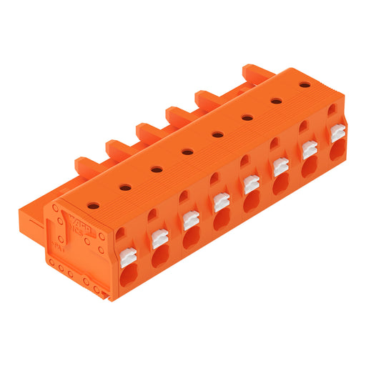 WAGO - Kabelsteckverbinder für Leiterplattensteckverbinder 1-Leiter-Federleiste 2231-708/026-000 Push-inCAGECLAMP,or − 25 Stück