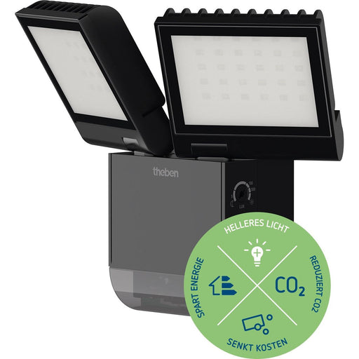 Theben - Downlight/Strahler/Flutlicht LED-Strahler theLeda S17-100 BK 17 Watt, sw − 1 Stück by Theben
