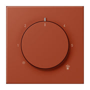 Jung - Abdeckung/Bedienelement für Installationsschalterprogramme Abdeckung für Thermostat LC 1749 BF 232 locre rouge (32110)