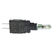 Schneider Electric - Lampenfassungsblock für Befehls- und Meldegeräte LED-Modul ZB6EM4B 230V rt − 5 Stück