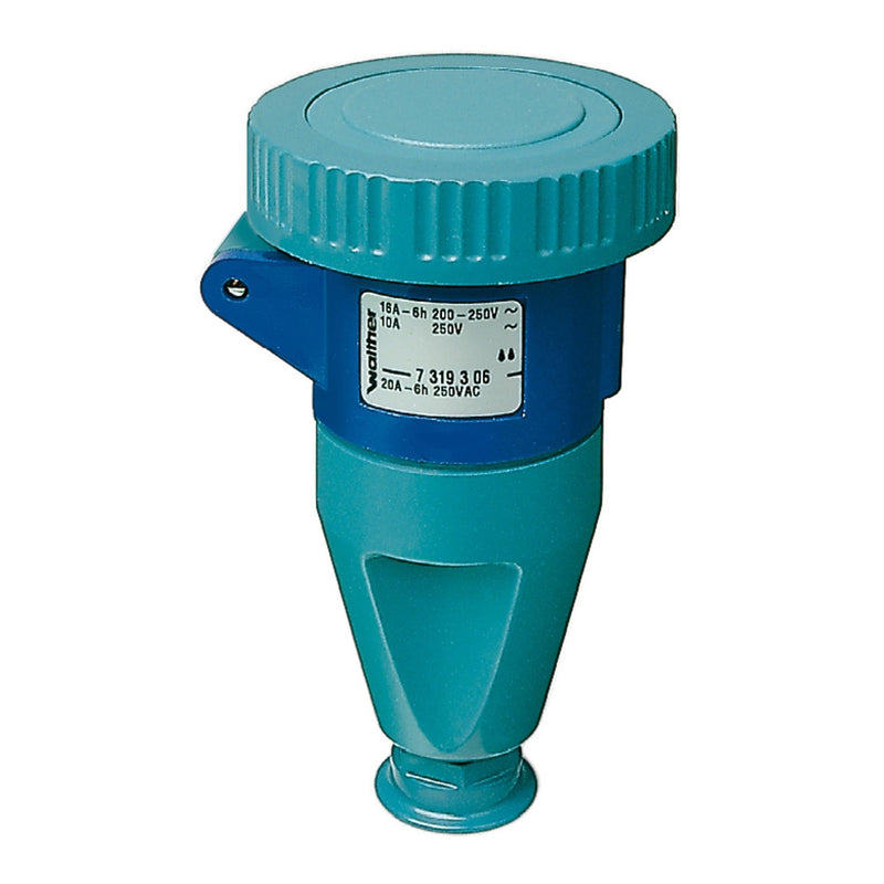 Walther Werke - CEE-Kupplung (IEC 60309) CEPro Kupplung 16A 7319306 3P 230V 6h IP67 6Sk − 1 Stück