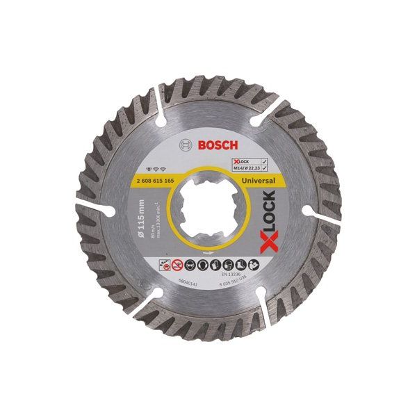 Bosch - Trenn-/Schleifscheibe X-LOCK Trennscheibe 2608615246 (VE2) Standard for