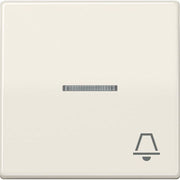 Jung - Abdeckung/Bedienelement für Installationsschalterprogramme Wippe Symbol KLINGEL ws ABAS 591 KO5K für beleuchtb.Taster
