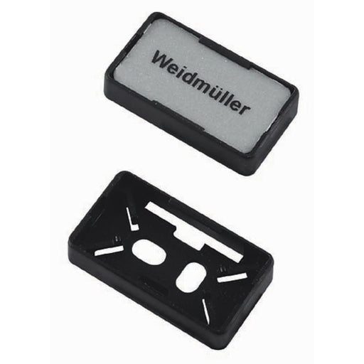 Weidmüller - Kennzeichnungsmaterial Clip Card CC-H 15/49 15x49mm, sw − 25 Stück