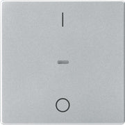 Berker - Abdeckung/Bedienelement für Installationsschalterprogramme Abdeckung Tastsensor-Modul 80962221 1-fach alu