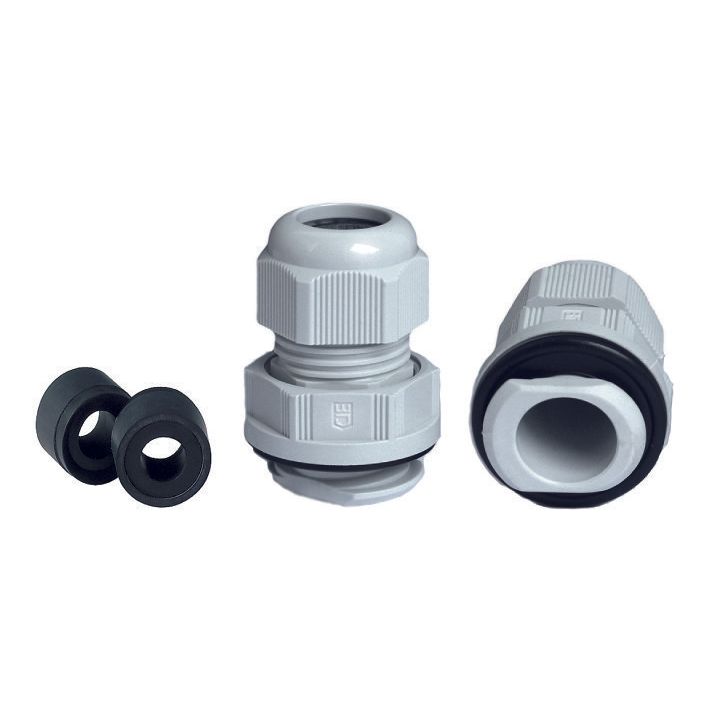 Jacob - Kabelverschraubung K344-1016-01 RAL7001 − 100 Stück