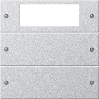 Gira - Bussystem-Tastwippe Wippenset 2fach Plus 219226 System 55 Farbe Alu