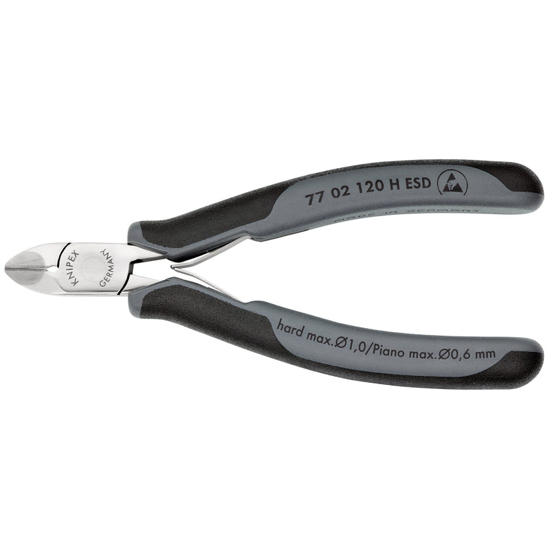 Knipex - Seitenschneider Elektronik-Seitenschneider 77 02 120 H ESD ESD, 120mm