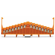 WAGO - Durchgangs-Reihenklemme Potentialklemme 727-135 2x0,08-1,5mmq orange − 25 Stück