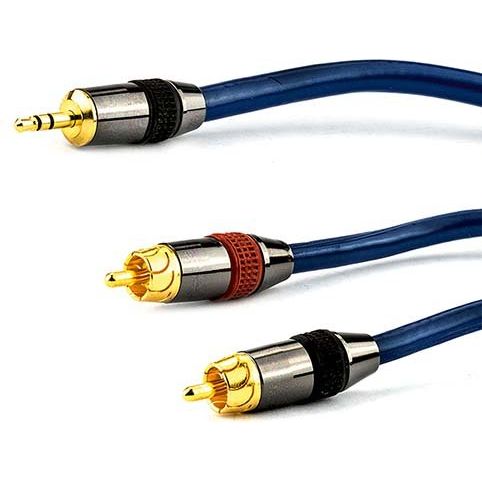 E+P Elektrik - Konfektioniertes A/V-Kabel Cinch-Adapterkabel B 813 digital, 1,5m
