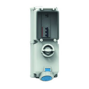 Bals Elektrotech - CEE-Steckdose abschaltbar, abgesichert (IEC 60309) Wandsteckdose abschaltbar 17328 verriegelt abgesich