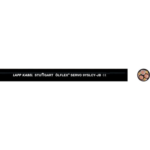 Lapp Kabel&Leitung - Energiekabel >= 1 kV, für ortsveränderlichen Einsatz ÖLFLEX SERVO 9YSLCY-JB 0037016 3X2,5+3G0,5 BK