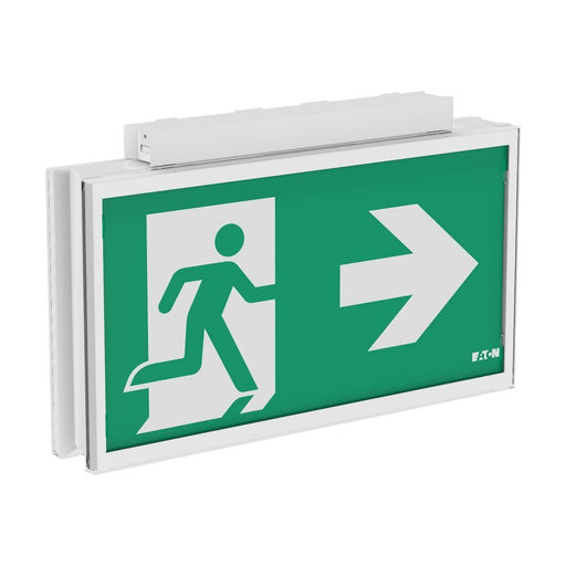 Ceag Notlichtsysteme - Sicherheitsleuchte LED-Rettungszeichenleuchte FT3EC4ICGL18 1-8h, Piktos, Decke