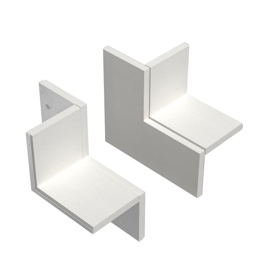 OBO Bettermann - Zubehör/Ersatzteile für Brandschutzkanal Wandanschlusskragen-Set PLM CC 0810 RW für Eckmontage