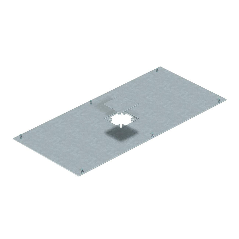 OBO Bettermann - Deckel für estrichbündigen/offenen Unterflurkanal Montagedeckel OKA D 600 DAT Telitank 400x600x4