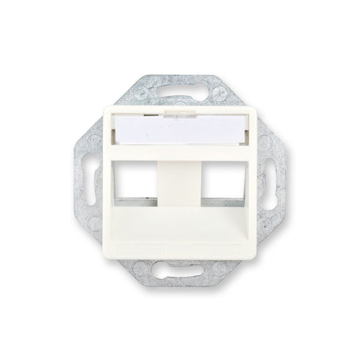 Corning - Kommunikationsanschlussdose Kupfer Rahmenset 50x50mm CAXXSE-S0301-C002 rws, RAL9010