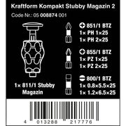 Wera - Bit-Set Bits-Handhalter 05008874001 mit 6 Bits
