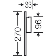 Hensel - Lüfterblech (Schaltschrank) ENYSTAR-Belüftungsflansch FP BF 27 f.Gehäusewand 2