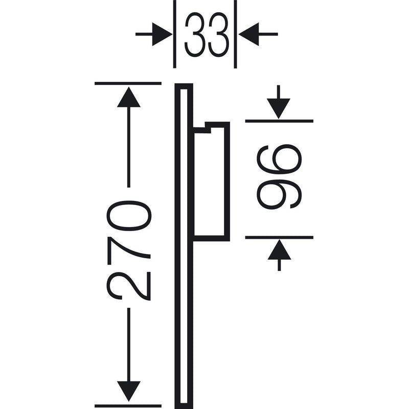 Hensel - Lüfterblech (Schaltschrank) ENYSTAR-Belüftungsflansch FP BF 27 f.Gehäusewand 2