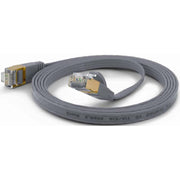 Wantec - Patchkabel Kupfer FTP-Patchkabel Cat.6A gr 7074 gr 0,5m 0,5m RJ45 1,6x6,5mm
