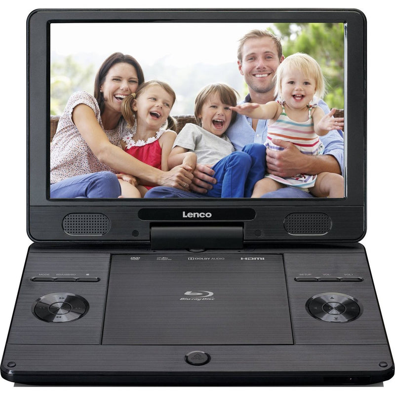 LENCO - Blu-ray-Player/-Recorder Blu-Ray Player DVD BRP-1150 Black portable