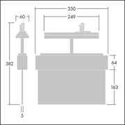 Thorn - Sicherheitsleuchte LED-Fluchtwegepiktogramm VOYAGER BL #96636568