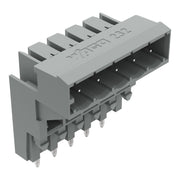WAGO - Leiterplattensteckverbinder THT-Aufstock-Stiftleiste 232-335 1,0x1,0,abgew.,gr − 100 Stück