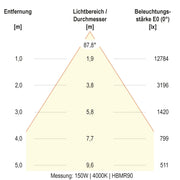 EVN Lichttechnik - Hallen-Reflektorleuchte LED-Hallenleuchte HBM6520025