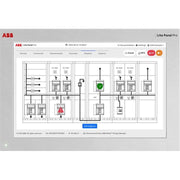 ABB Stotz S&J - Bussystem-Melde-/Bedientableau Lite Panel Pro Lite Panel Pro