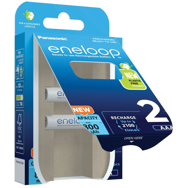 Hückmann - Akku Micro AAA eneloop BK-4MCDE/2BE(VE2) 800mAh