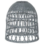 Scharnberger+Hasenbein - Mechanisches Zubehör/Ersatzteile für Leuchten Rattan-Leuchtenschirm 88188 grau