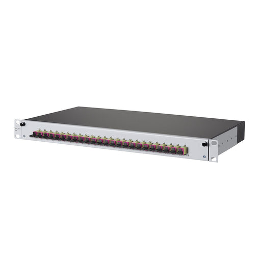 Metz Connect - Patchpanel LWL OpDAT slide Patchfeld 1502675G24-E 24xE2000-Simplex OM4