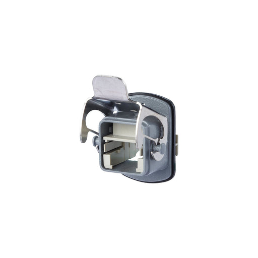 Metz Connect - Gehäuse für Rechtecksteckverbinder EB-Flansch V5,IP67 1401063300ME metall − 10 Stück